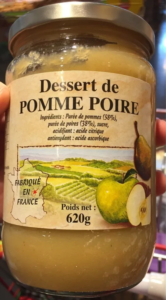 Dessert de pomme poire