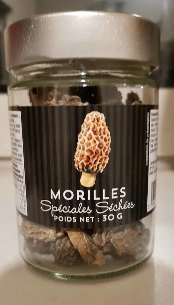 Morilles spéciales séchées
