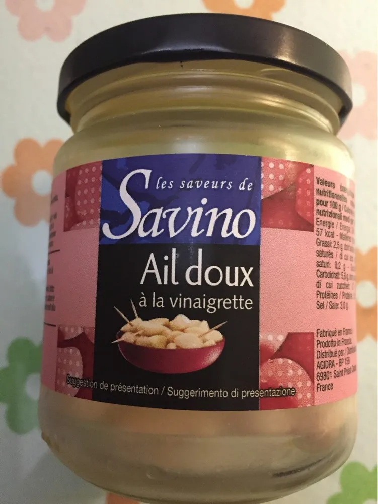 Ail doux à la vinaigrette