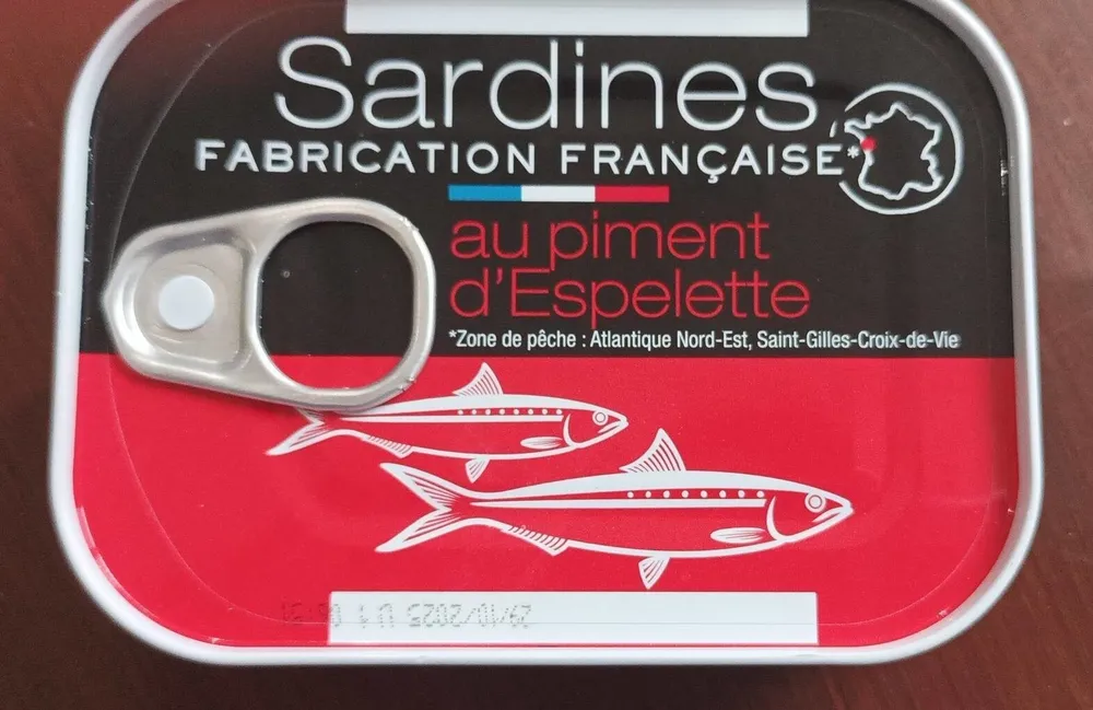Sardines au piment d'Espelette