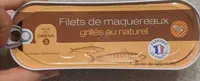 Filets de maquereaux grillés au naturel