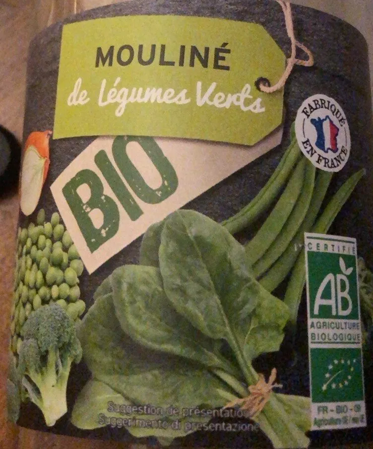 Moulinéde  légumes verts BIO