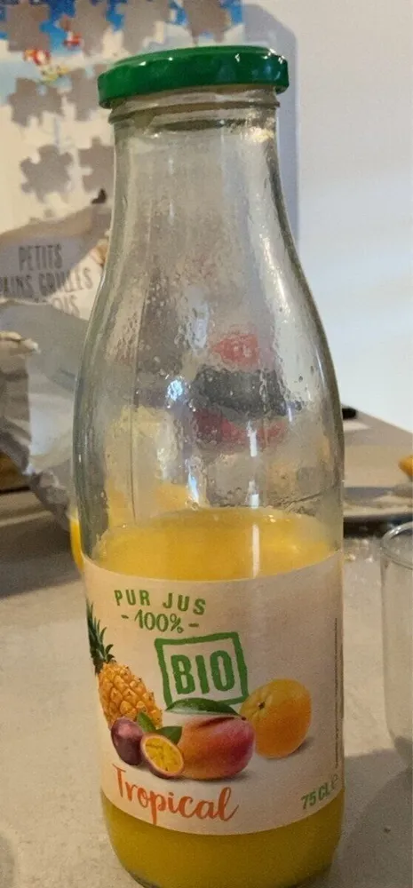 Pur jus 100% bio tropical