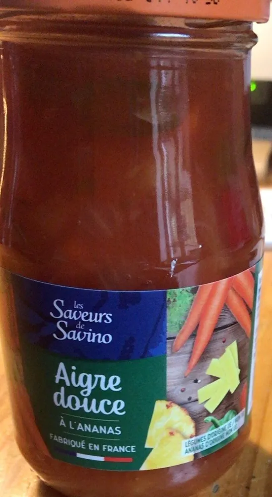 Aigre douce à l’ananas
