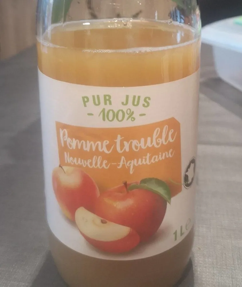 Pur jus pomme trouble Nouvelle-Aquitaine