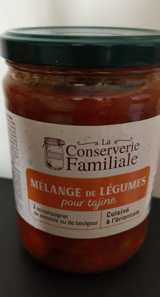 Mélange de légumes pour tajine