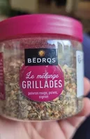 Le Mélange grillades poivron rouge, poivre, oignon