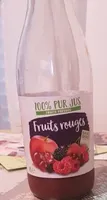 100 pur jus fruits pressés - Fruits rouges