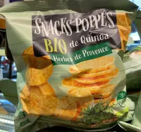 Snacks poppes Bio quinoa