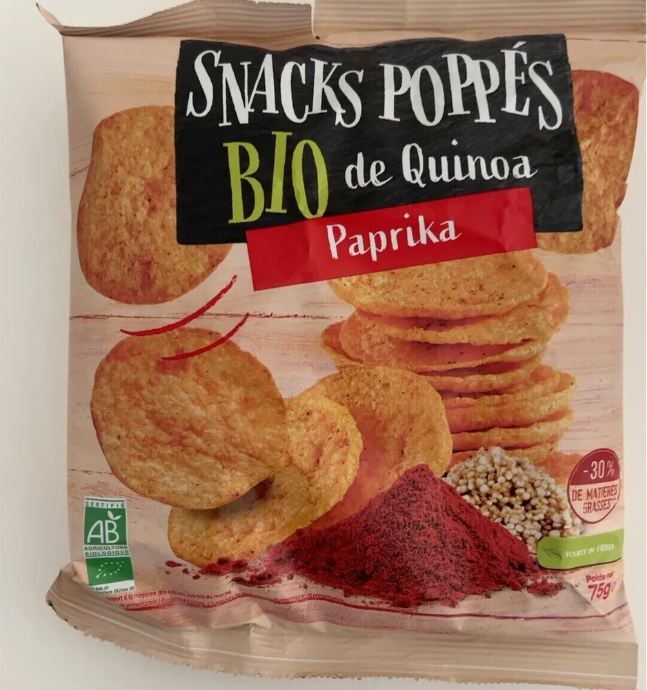 Snacks poppes