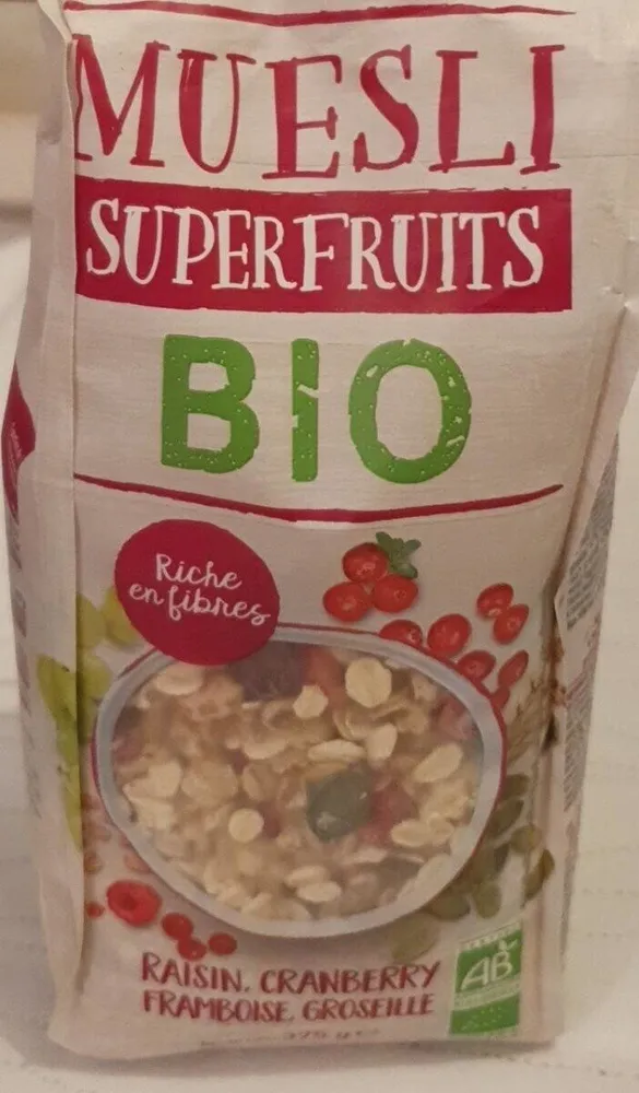 Muesli Superfruits Bio