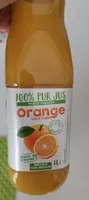 Orange sans pulpe