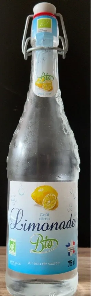 Limonade Bio à l’arôme naturel de citron