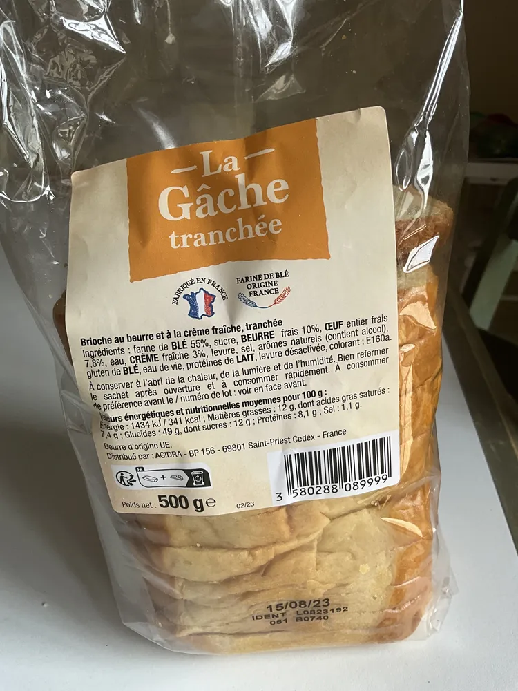 La gâche tranchée