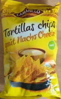 Tortillas chips goût Nacho cheese