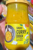 Sauce curry doux à la noix de coco