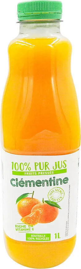 100% PUR JUS FRUITS PRESSÉS Clémentine