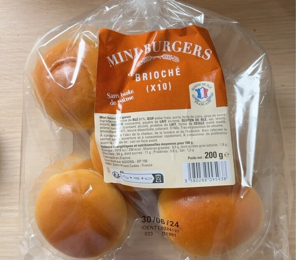 Mini burgers