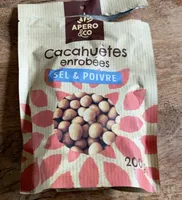 Cacahuètes enrobees sel poivre