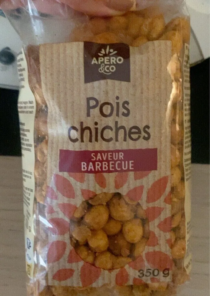Pois chiches saveur barbecue