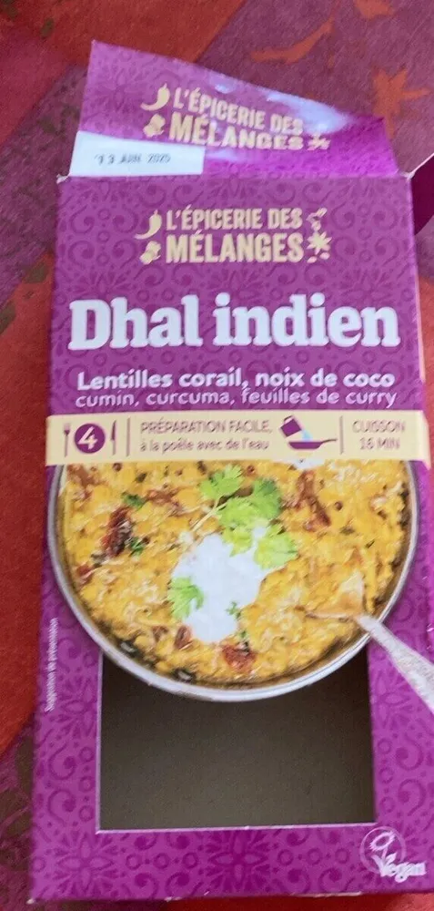 Dhal indien