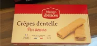 Crêpes dentelle pur beurre