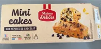 Mini cakes pépites de chocolat