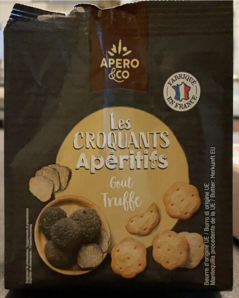 Les CROQUANTS Apéritifs Goût Truffe