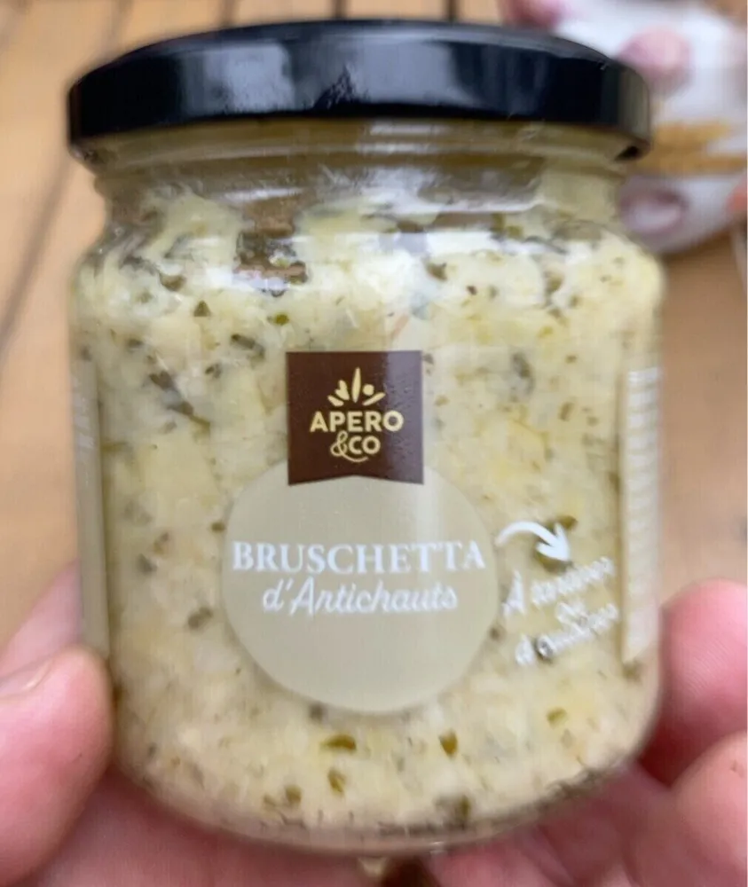 Bruschetta d'artichauts