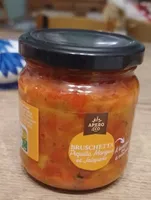 Bruschetta piquillo mangue et jalapenos
