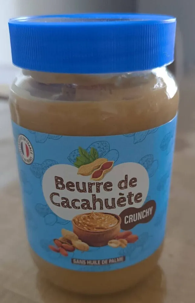 Beurre de cacahuète crunchy