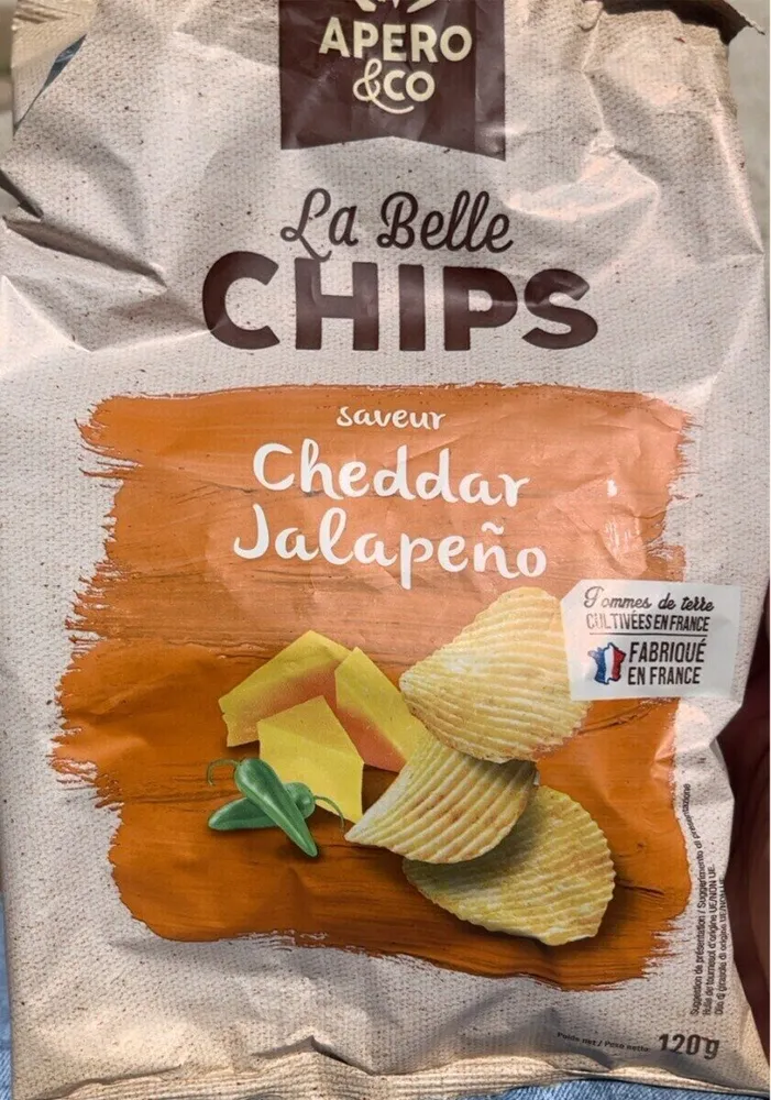 La Belle Chips Cheddar Jalapeños