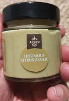 Houmous citron basilic
