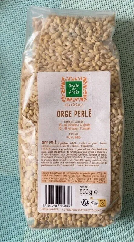 Orge perlé