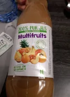 Multifruits 100 % pur jus fruits pressés