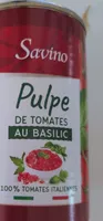 Savino pulpe de tomates au basilic