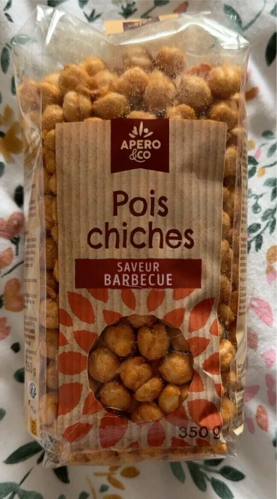 Pois chiches saveur barbecue