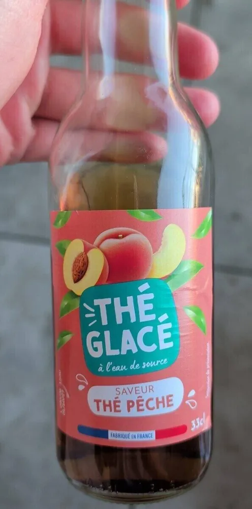 Thé glacé peche