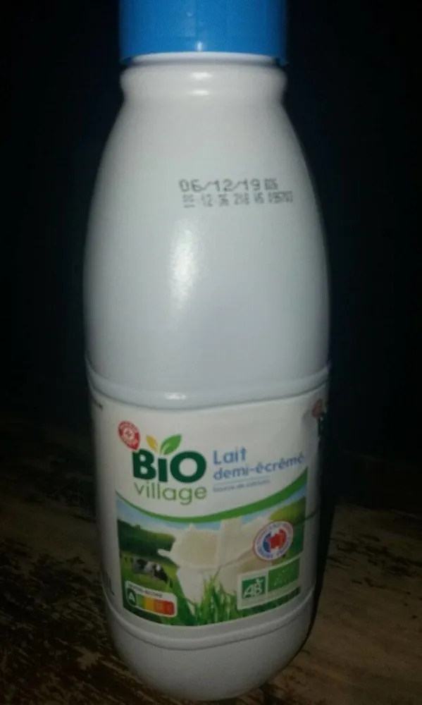 Lait demi écrémé