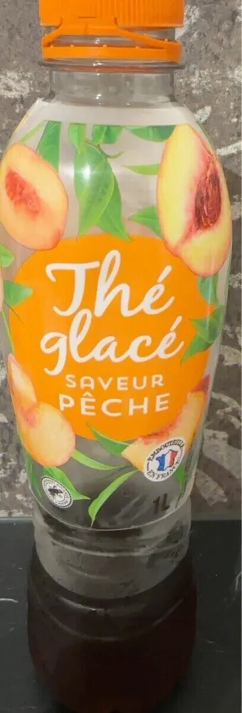 Thé glacé saveur pêche