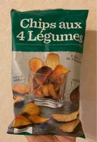 Chips aux 4 légumes