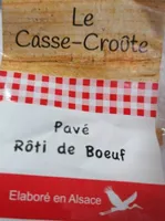Pavé rôti de boeuf