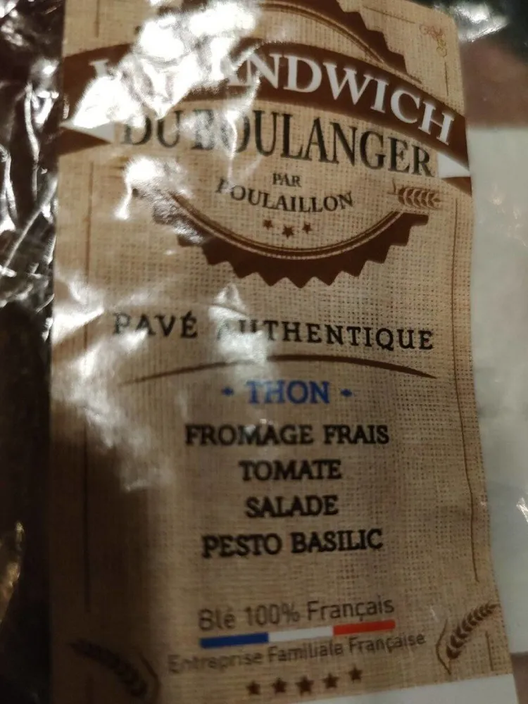 Le sandwich du boulanger