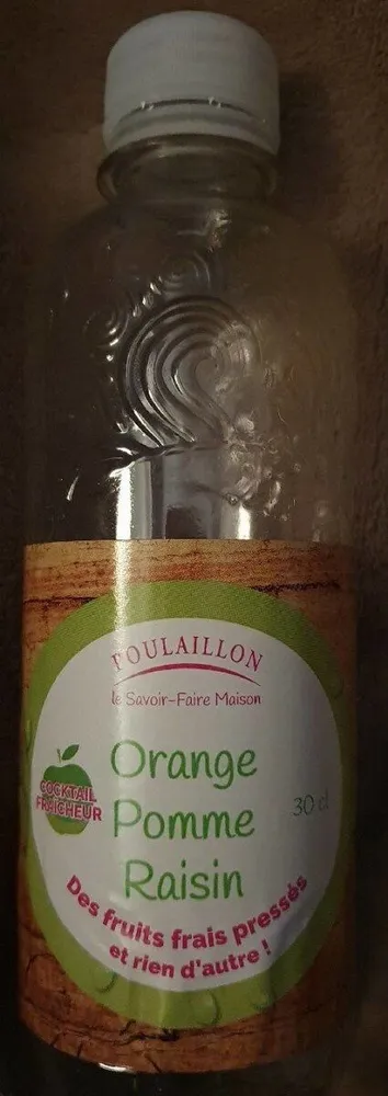 Cocktail Fraîcheur Poulaillon (Orange/Pomme/Raisin)