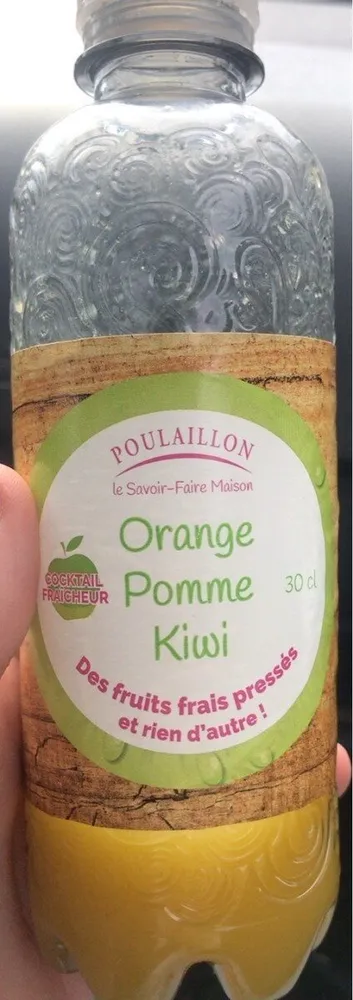 Cocktail fraicheur orange pomme kiwi
