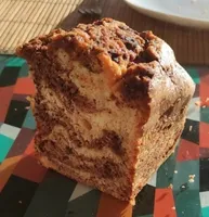 Cake sucré marbré