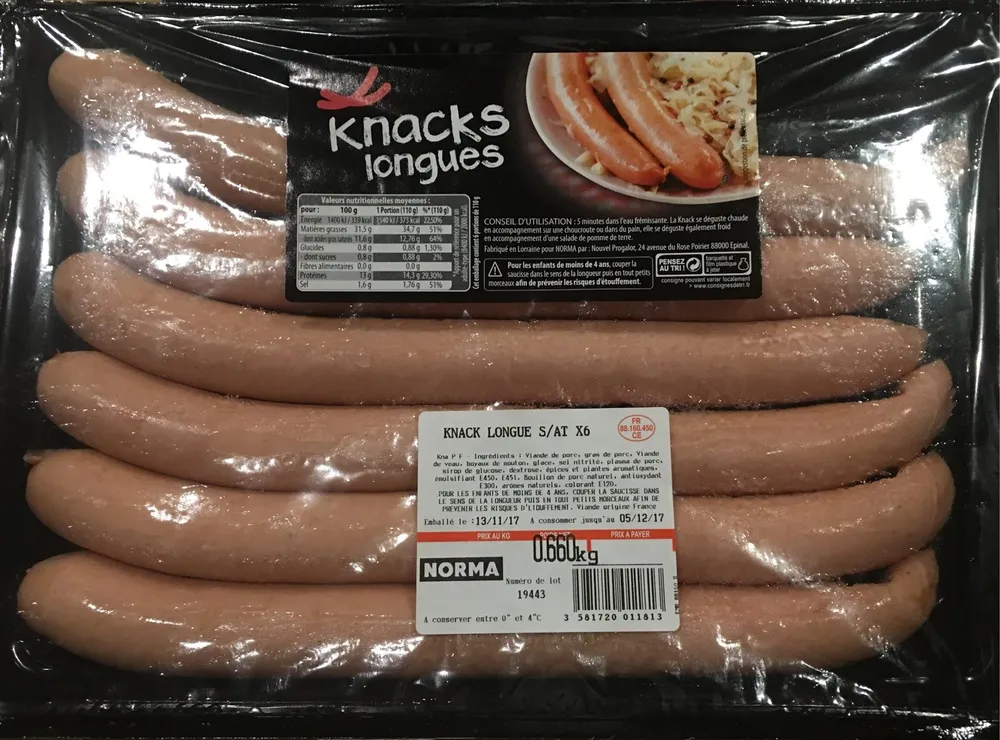 Knacks longues