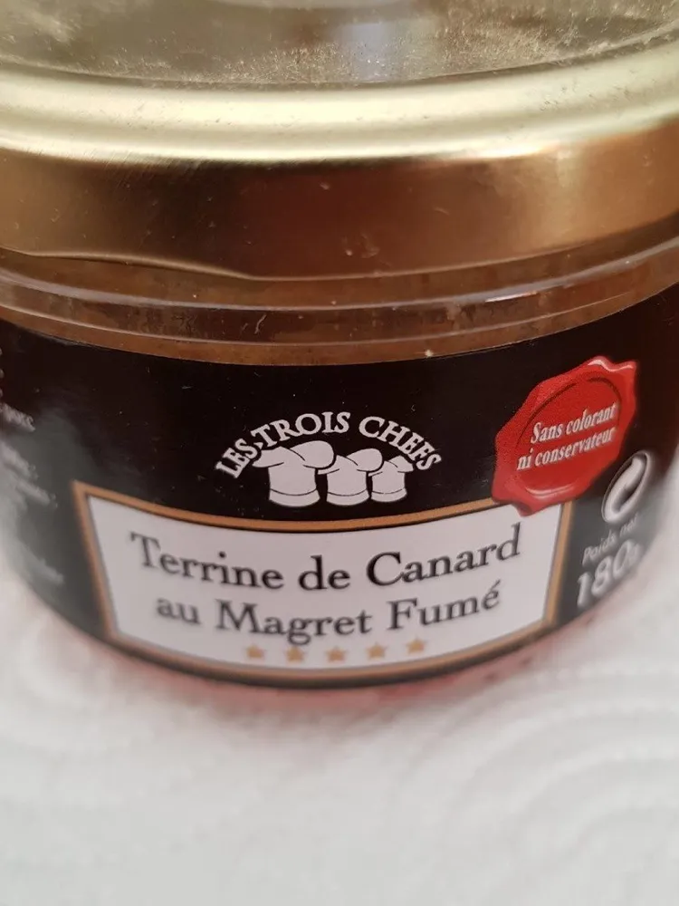 Terrine de Canard au Magret Fumé