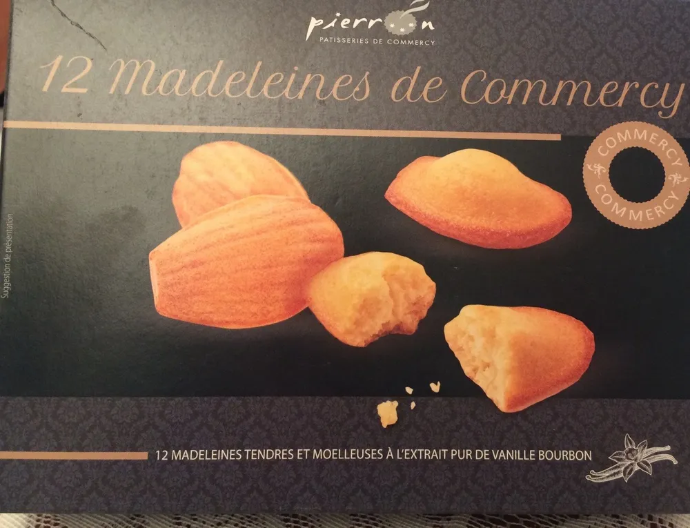 12 madeleines de Commercy