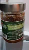 Confiture citrouille pomme vanille